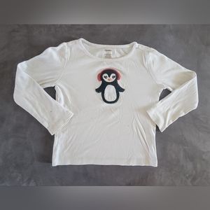 Gymboree 5T Kids Top with Penguin